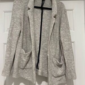Topshop Light Gray Blazer